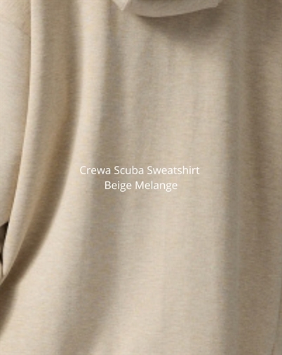 Pre Sale Day Birger et Mikkelsen - Crewa Scuba Sweatshirt - Beige Melange